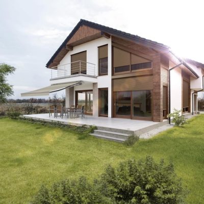 Schräg-Rollladen von Warema Schräg-Rollladen von Warema