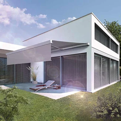 Kassetten-Markise Terrea K50 von Warema Kassetten-Markise Terrea K50 von Warema