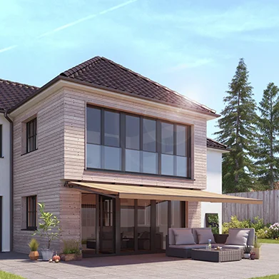 Offene Gelenkarm-Markise Terrea 530 Offene Gelenkarm-Markise Terrea 530